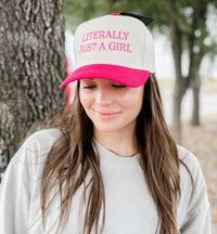 Embroidery 2 Tone Trucker Cap