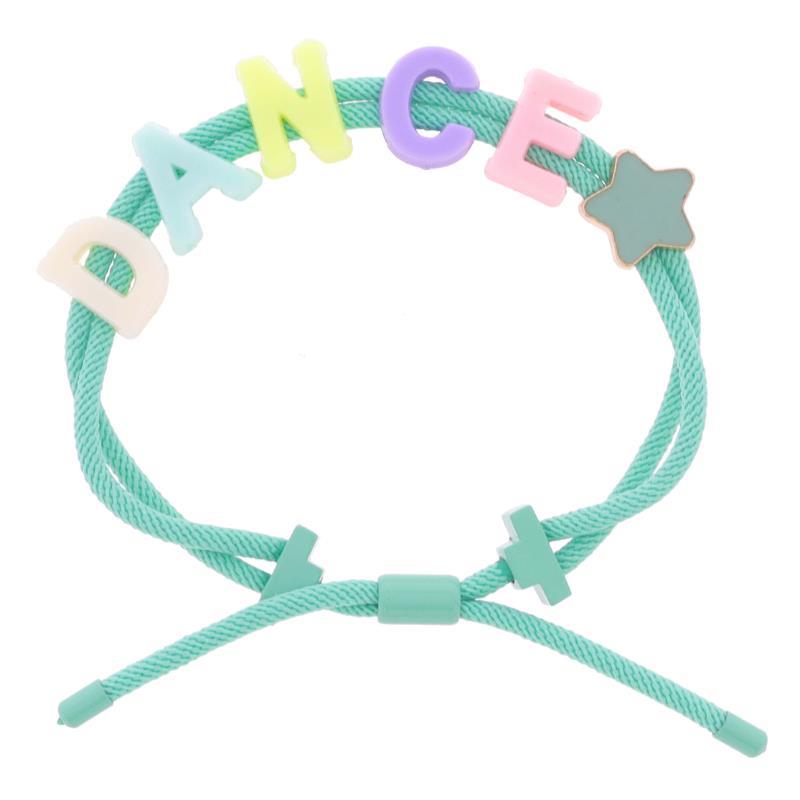 Kids Multi Color "DANCE" Star Bracelet