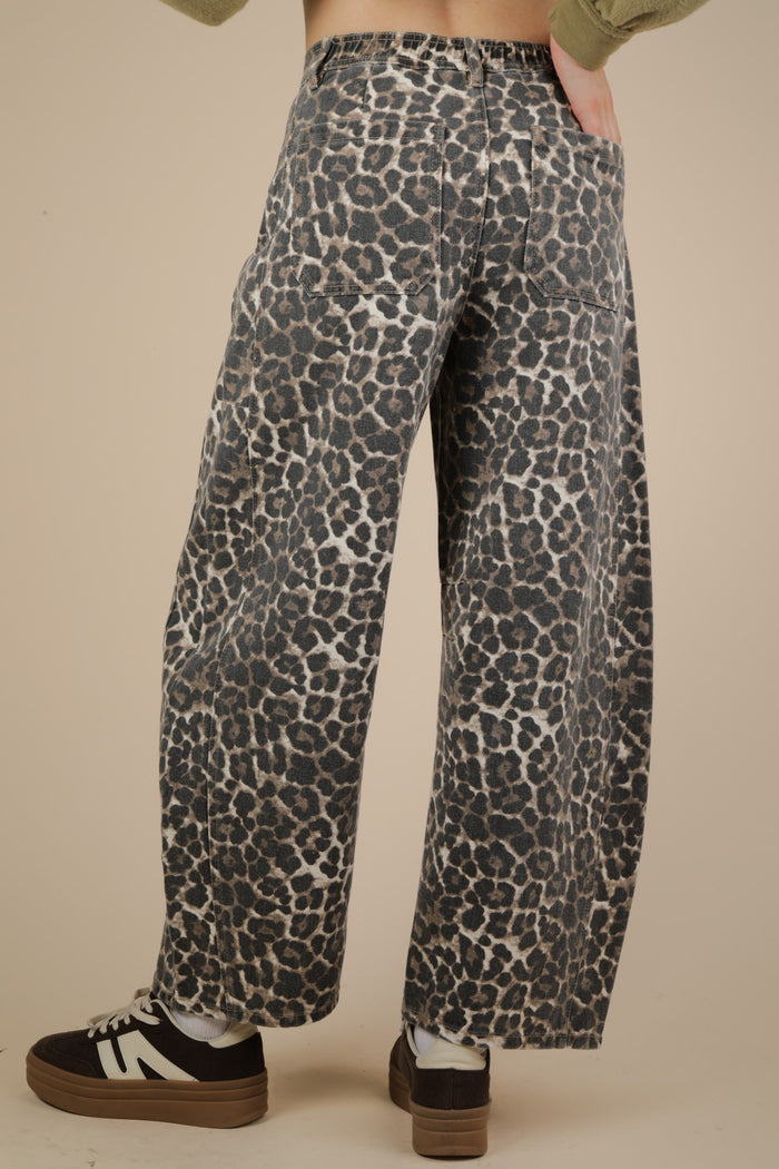 Mocha Leopard Pants