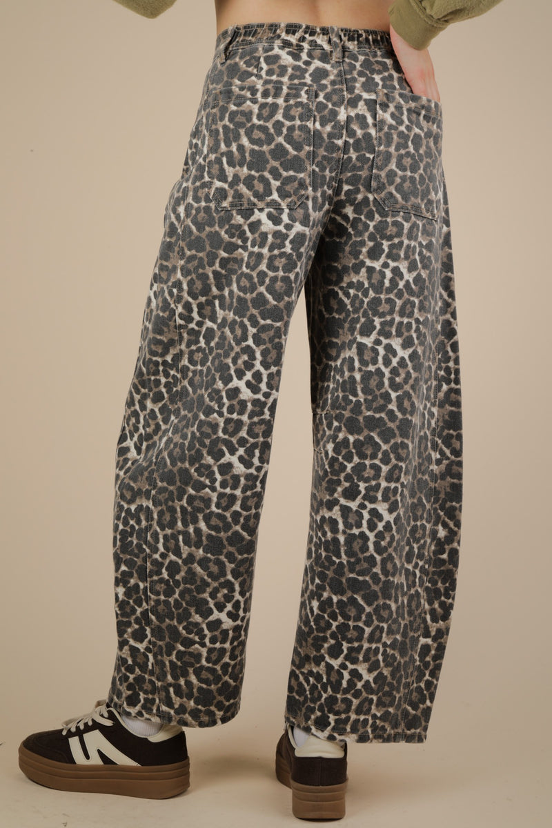Mocha Leopard Pants