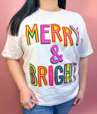 Merry & Bright Graphic Tee