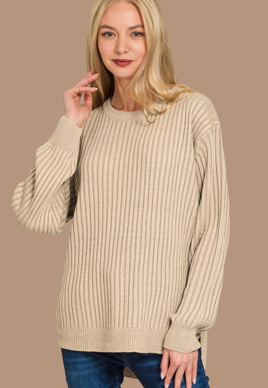 Two-Tone Sweater