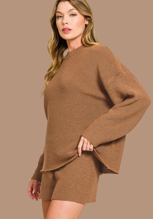 Round Neck & Short Set