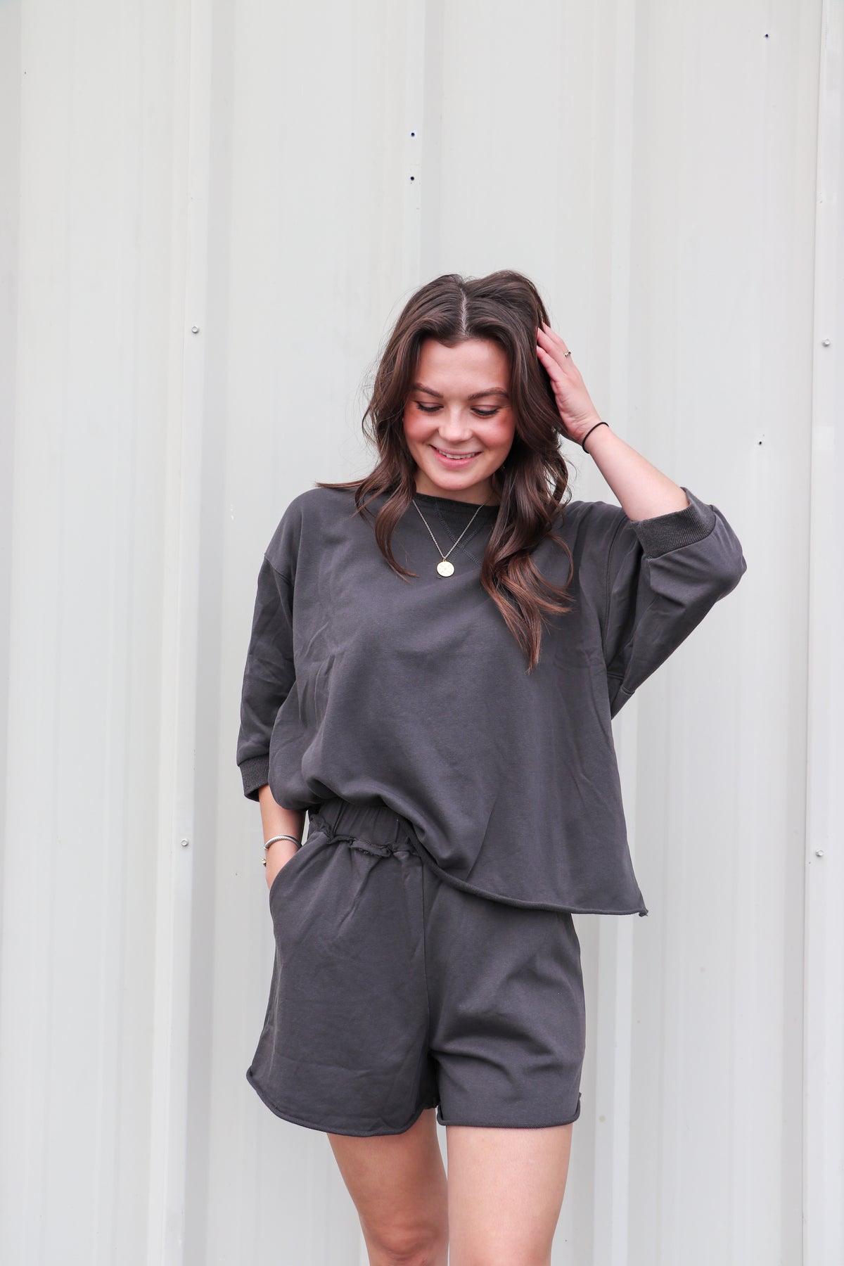 Mineral Washed French Terry Lounge Set