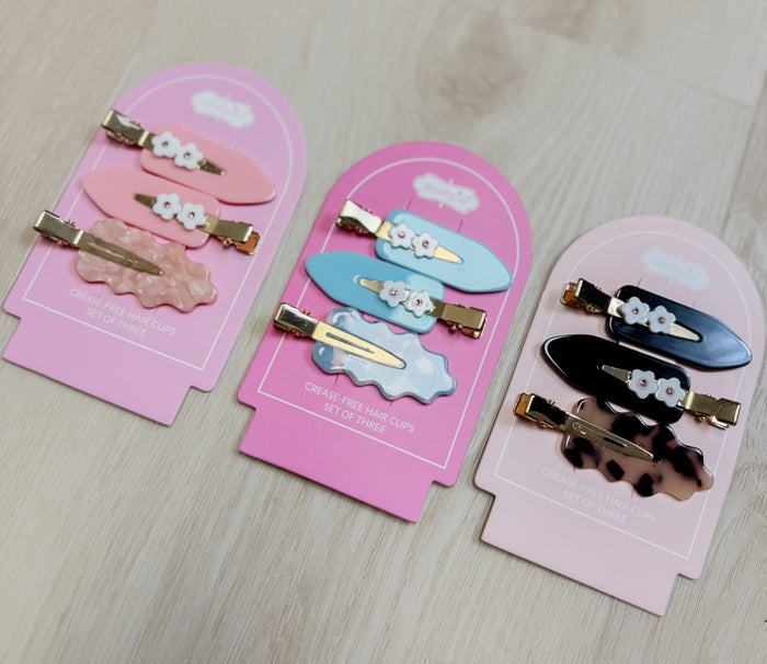Creaseless Hair Clip Sets
