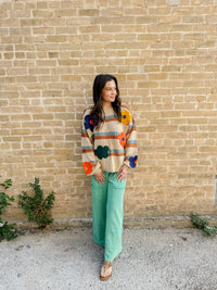 Evergreen Washed Knit Pants