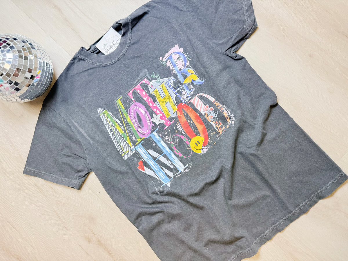 Retro Motherhood Graphic Tee