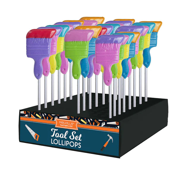 Dipped Paintbrush Lollipop