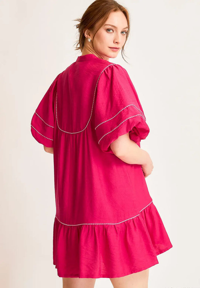 Boho Chic Tiered Tunic Dress