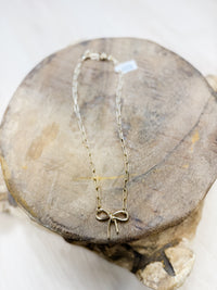 Bow Knot Necklace