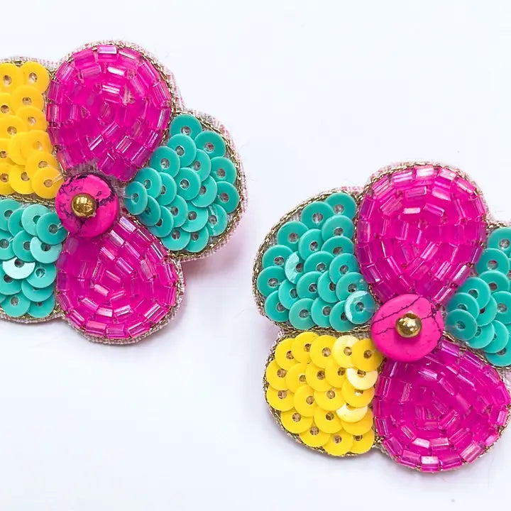 Poppy Stud Earring