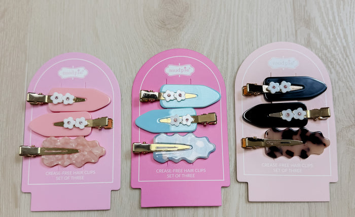 Creaseless Hair Clip Sets