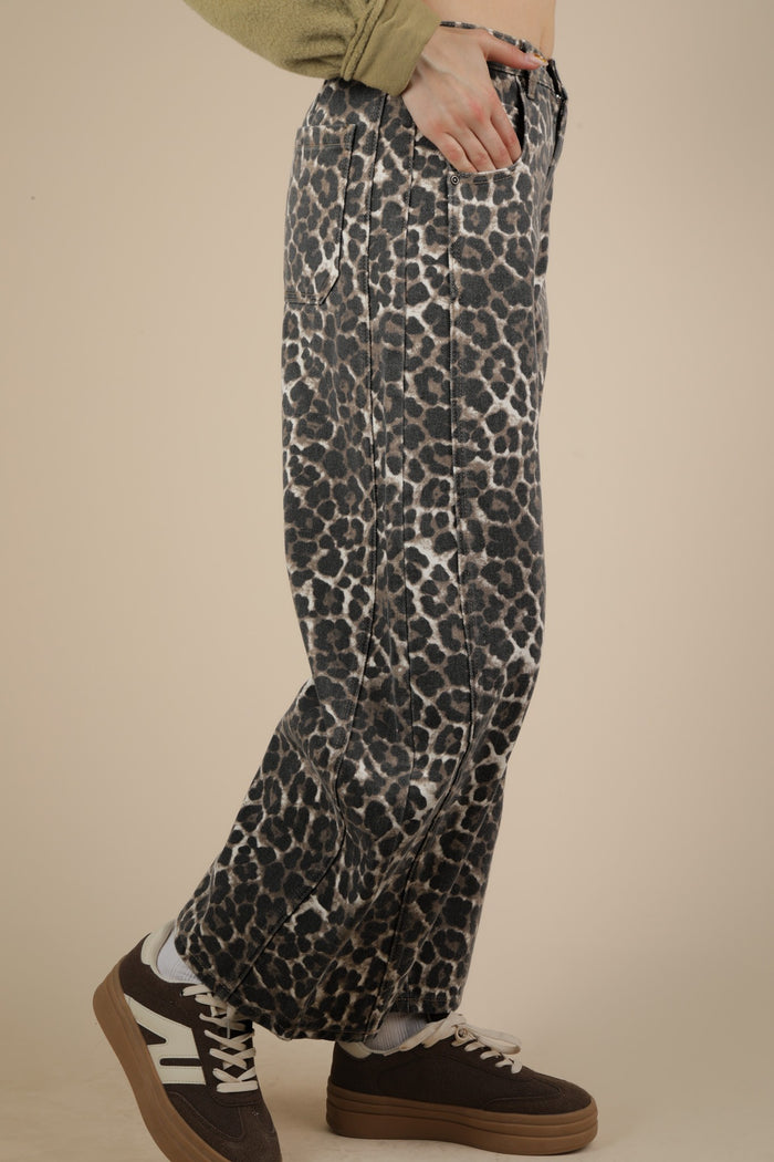 Mocha Leopard Pants