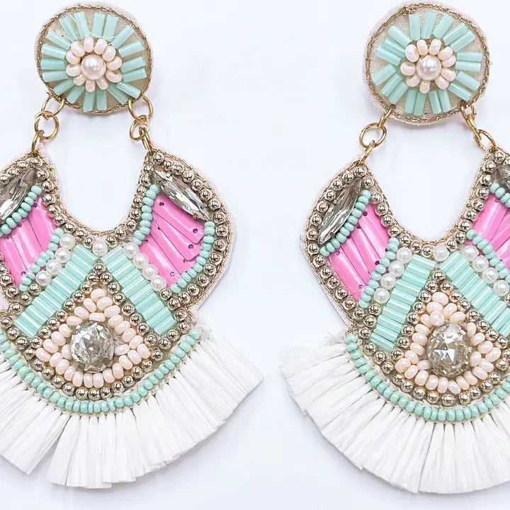 Glam Aztec Earrings