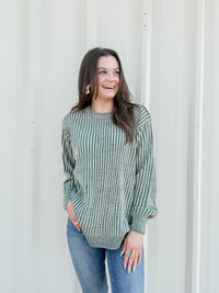 Two-Tone Sweater
