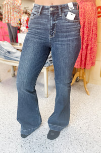 Jennifer High Waist Flare Trouser Jeans