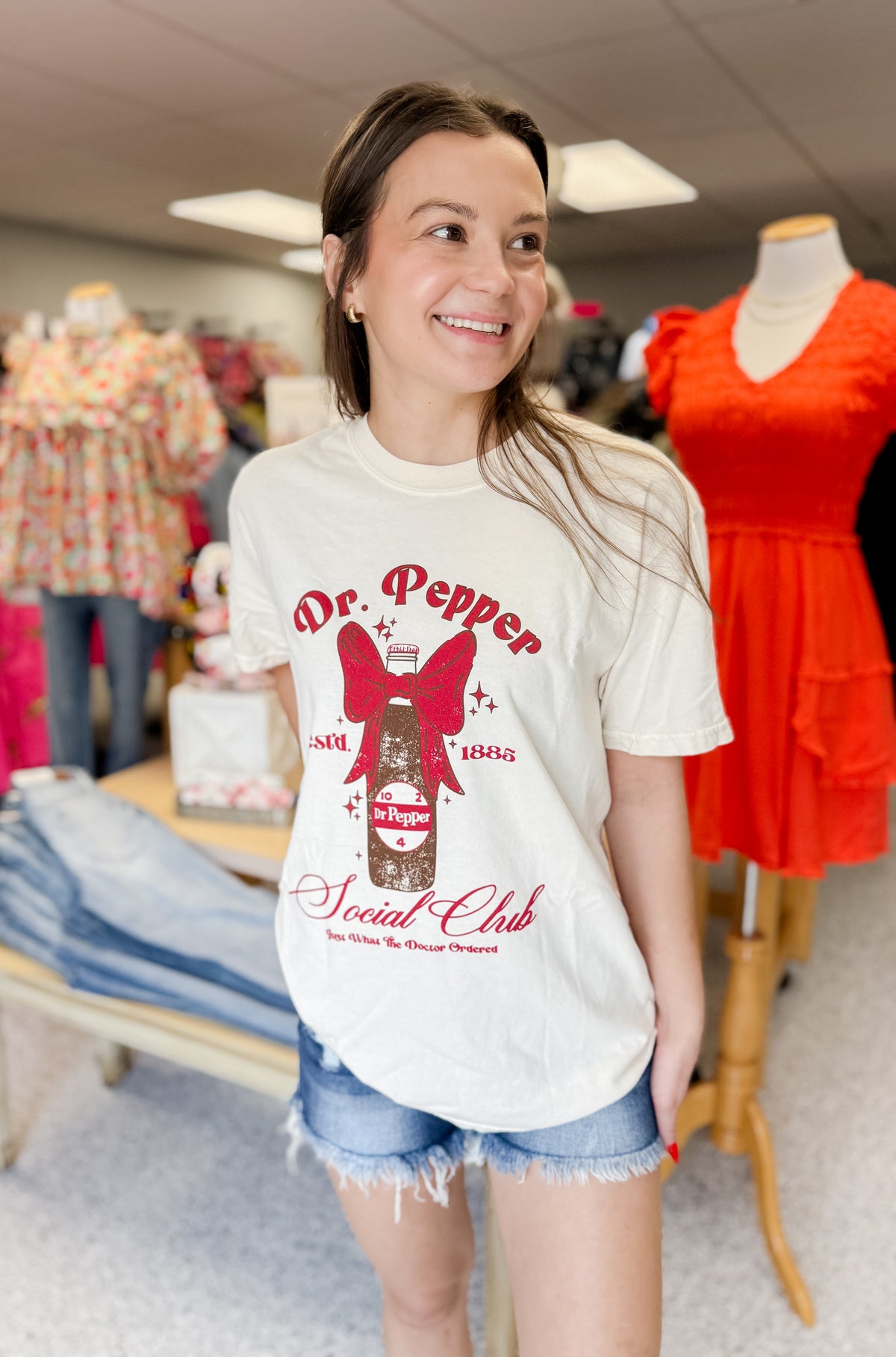 Vintage Dr. Pepper Social Club Graphic Tee
