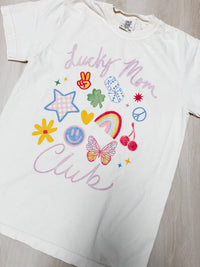 Lucky Mom Club Graphic Tee