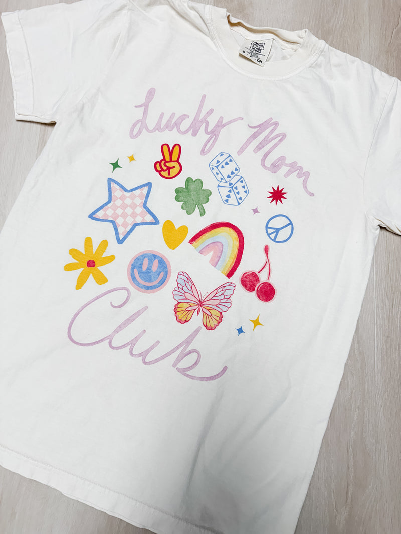 Lucky Mom Club Graphic Tee