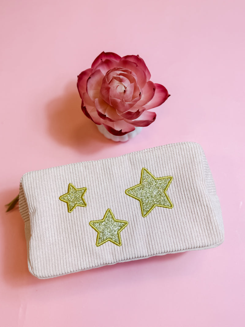 Corduroy Cosmetic Bag