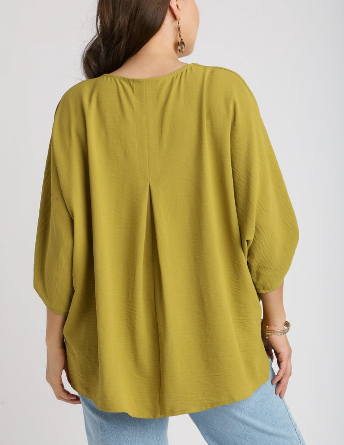 V-Neck Oversized Top