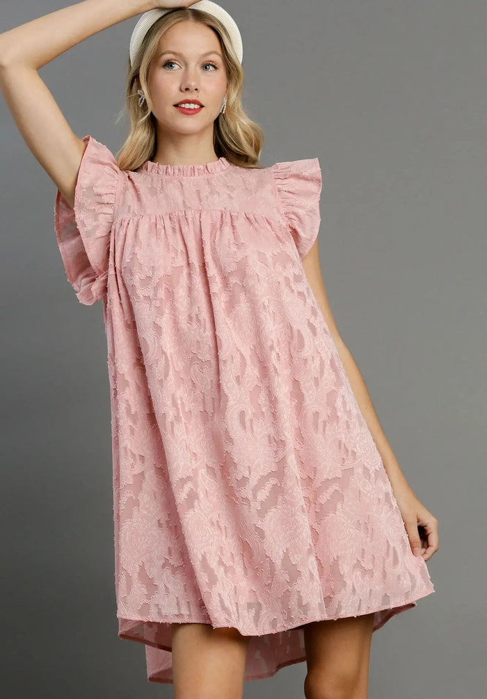 Blushing Bloom Lace Dress