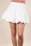 Bubble Mini Skirt w/ Shorts