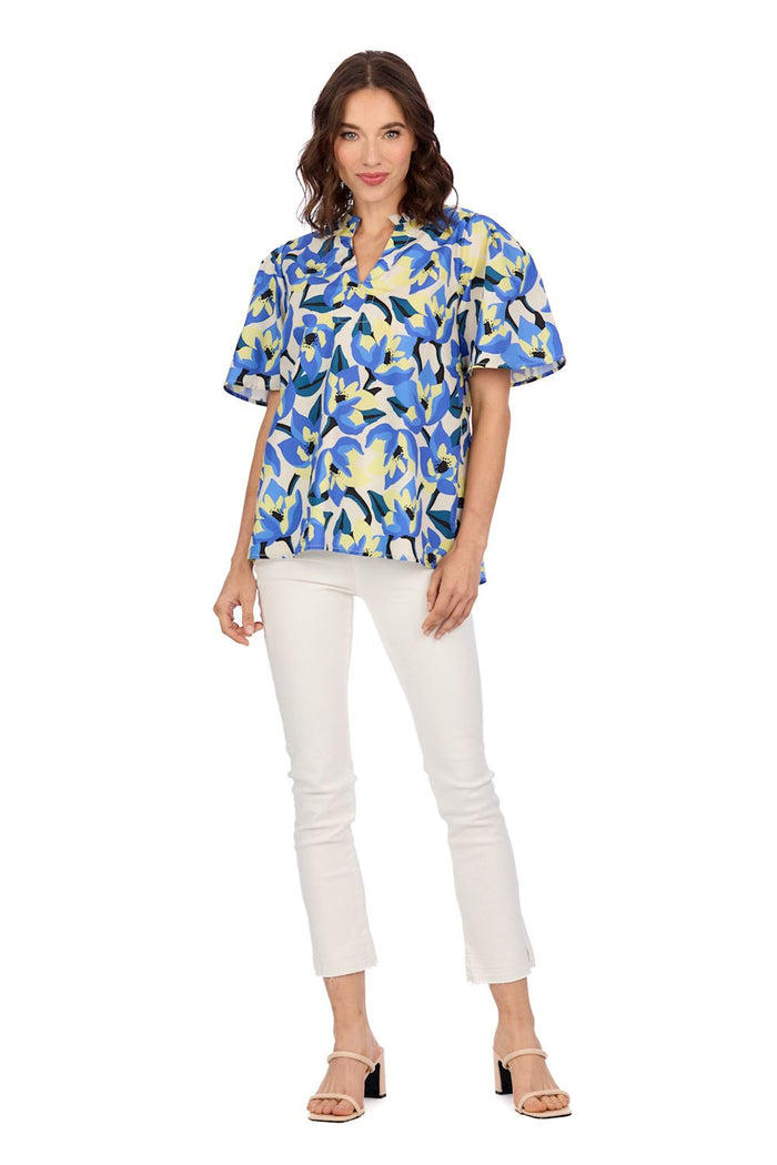 Chase Flounce Sleeve Top