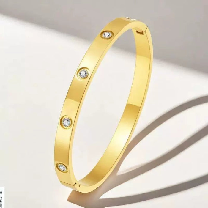18K Stainless Steele Bangle
