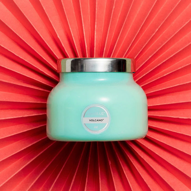 Capri Blue 8oz Volcano Aqua Opaline Petite Jar