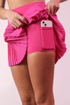 Activewear Pleated Skirt w/ Shorts