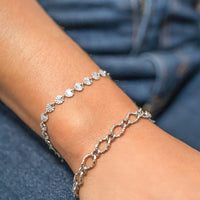 18K Stainless Steel Sunburst Bracelet