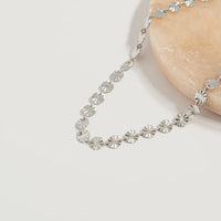 18K Stainless Steel Sunburst Necklace