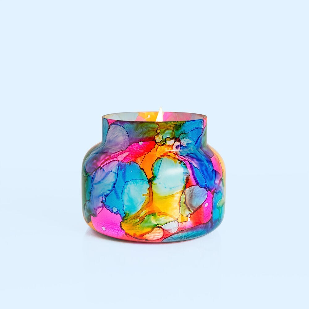 Capri Blue 19oz Volcano Rainbow Watercolor
