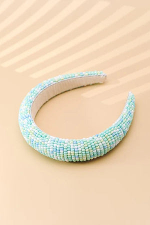 Colorful Seed Bead Headband