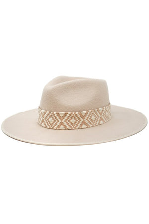 Emiko Rancher Hat with Jacquard Band