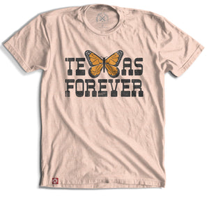 Texas Forever Monarch Butterfly T-Shirt