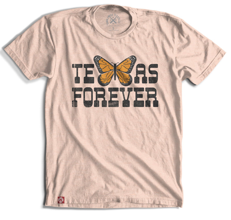 Texas Forever Monarch Butterfly T-Shirt